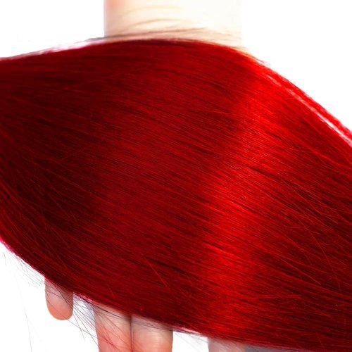 Condescension Brazilian Red Human Hair Bundles 20 22 24 Inch Straight 3 Bundles Human Hair 100% Unprocessed Remy Brazilian Virgin Weave Hair Red for Women