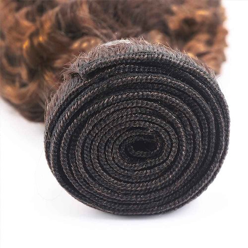 Habiliana Bundles Human Hair 24 26 28 Inch Deep Wave P4/30 Human Hair Bundles 11A Unprocessed Brazilian Virgin Quick Weave Hair Extensions for Black Women