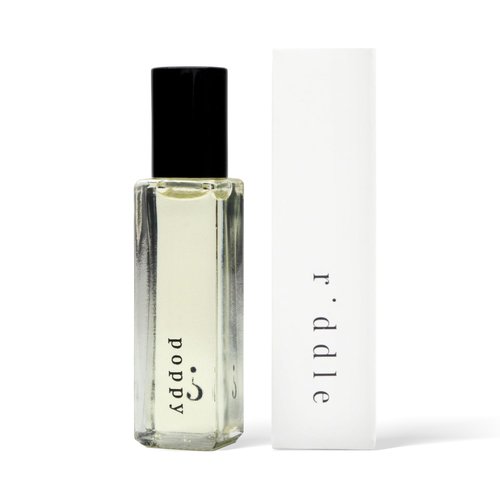 Riddle Oil Poppy Roll On Fragrance Perfume - Orange Blossom, Lemon, Rose, and Ylang Ylang Mini Rollerball for Women - Woman's Fragrances Perfumes and Oils