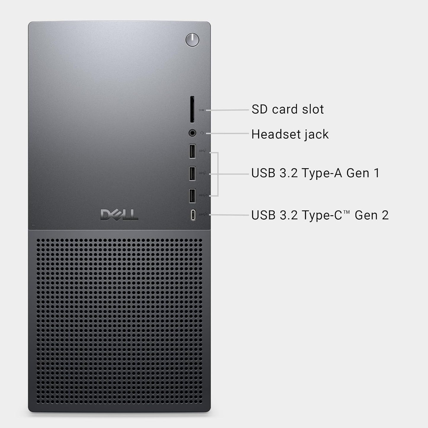 Dell Tower Plus EBT2250 Desktop Computer - Series 2 Intel Core Ultra 9 285 24-Core Processor up to 5.6 GHz, 64GB DDR5 RAM, 8TB SSD, Intel UHD Graphics 770, Windows 11 Home, Graphite - EBT 2250