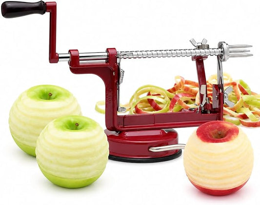 Mrs. Anderson’s Baking Apple Peeling Machine with Strong Suction Base, Includes C-Clamp