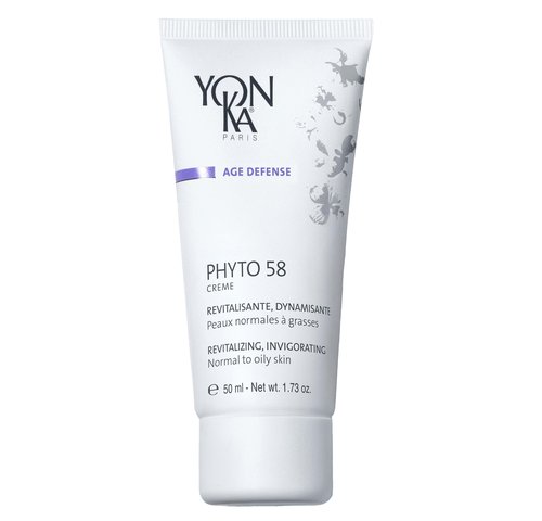 Yon-Ka Phyto 58 PNG Night Cream | Anti-Aging Vitamin E Face Moisturizer for Normal and Oily Skin | Anti-Wrinkle Night Treatment to Reduce Pores and Revitalize Skin | 1.73 oz