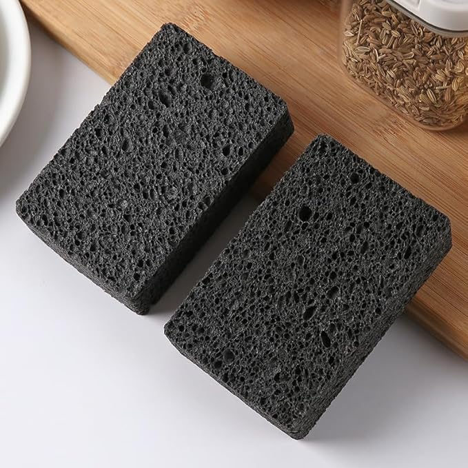 36 - Pack Non-Scratch Scrub Sponges - Sponges for Dishes and Washing Dishes, Cleaning Sponges for Kitchen Home and More(Black