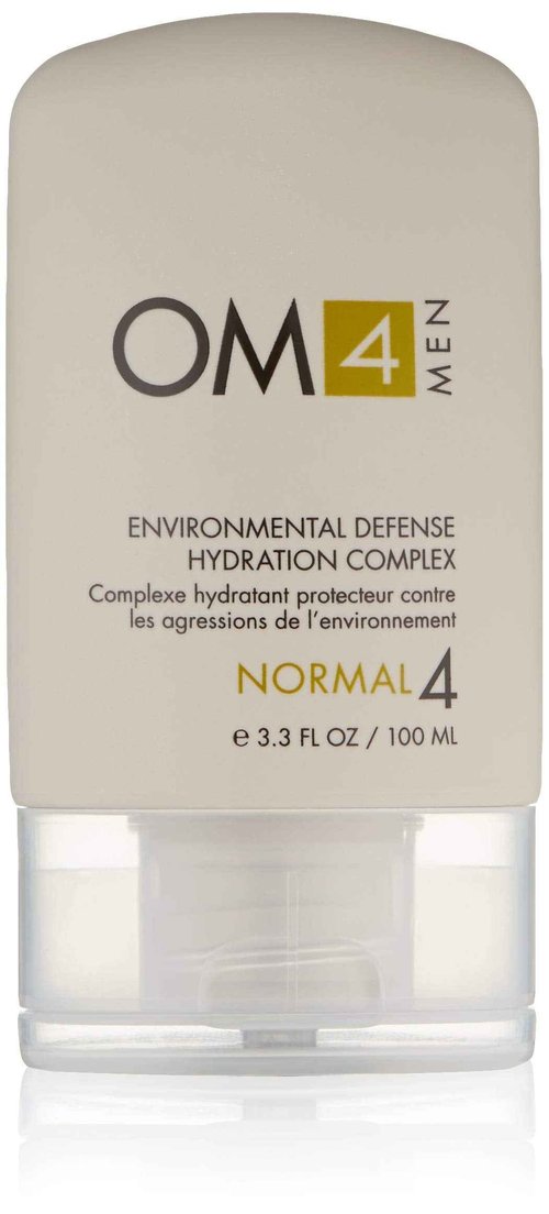 Organic Male OM4 Normal Step 4 - Environmental Defense Hydration Complex - Potent Mens Moisturizer with Vitamin C for all skin types