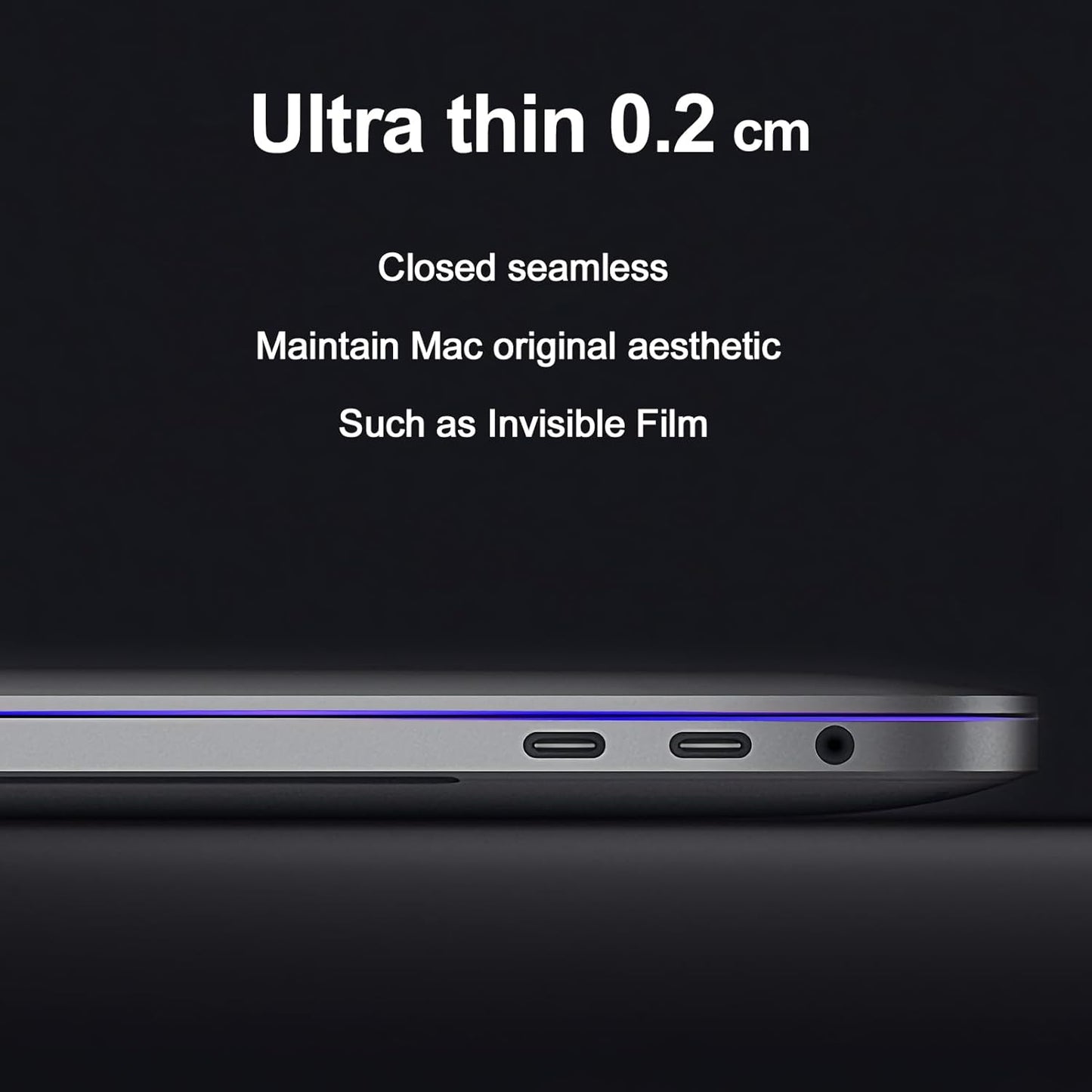 IPROKKO Magnetic MacBook Privacy Screen Protector, Compatible with MacBook Air 15Inch (2023-2025, M2 M3 M4) - A2941 A3114 A3241, Removable Matte Anti Glare Blue Light Filter for Mac Air 15.3" Laptop"