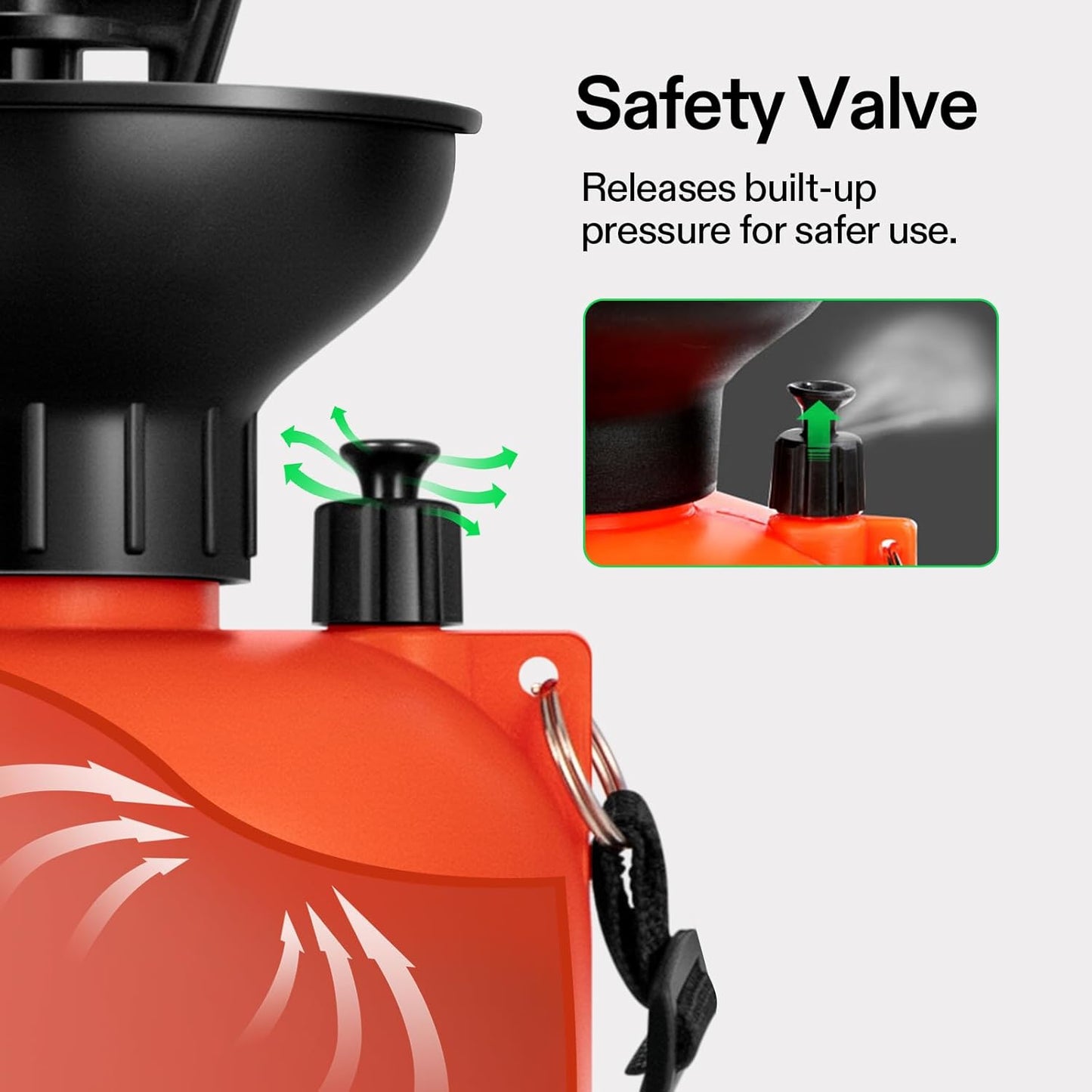 VIVOSUN Pump Sprayer 2 Gallon, Pressurized Lawn & Garden Water Spray Bottle with Adjustable Shoulder Strap, Pressure Relief Valve, for Spraying Plants, Garden Watering and Cleaning