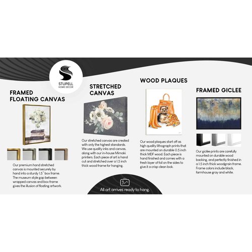 Stupell Industries Glam Fashion Book Set With Makeup, Design by Amanda Greenwood, 24 x 30, Gold Floater Framed