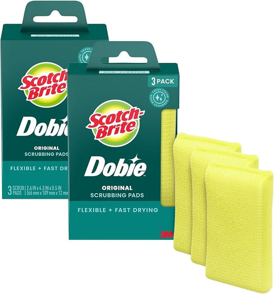 Scotch-Brite Dobie All Purpose Cleaning Pads, Count 6