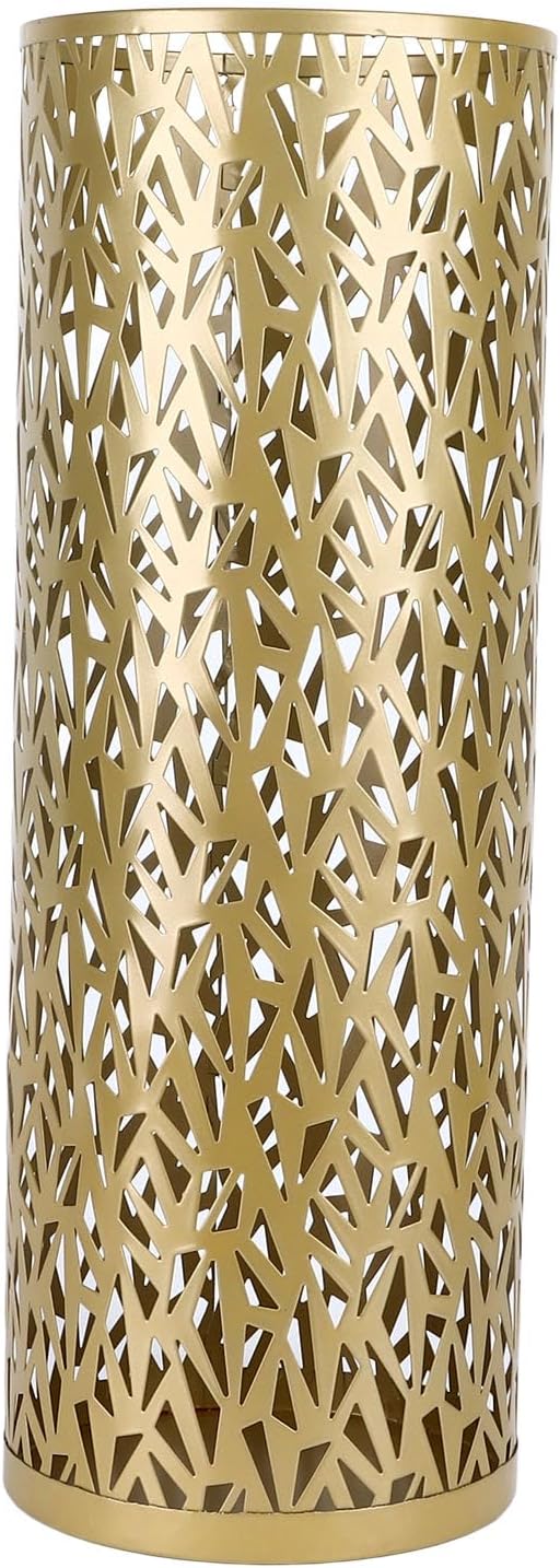 Semme Round Metal Umbrella Holder, and Watertight, Modern Design, Stable for Entryway, Office, Home Use (M)
