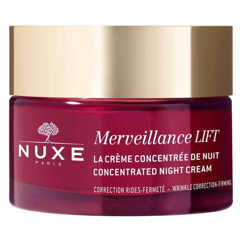 Nuxe Merveillance Lift Night Cream, Face Anti-Aging Moisturizer with Hydrating Care for Smoothing Fine Lines and Boosting Radiance, 1.7 Fl Oz