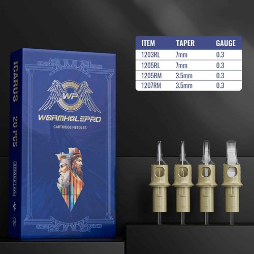 WORMHOLE PRO Tattoo Gun Auriga Tattoo Kit with Coreless Motor, 2,300 mAh Capacity Battery, 5 Adjustable Stroke, Normal/Jump-Start/Dot Working Mode, Wireless Tattoo Machine Kit for Artists