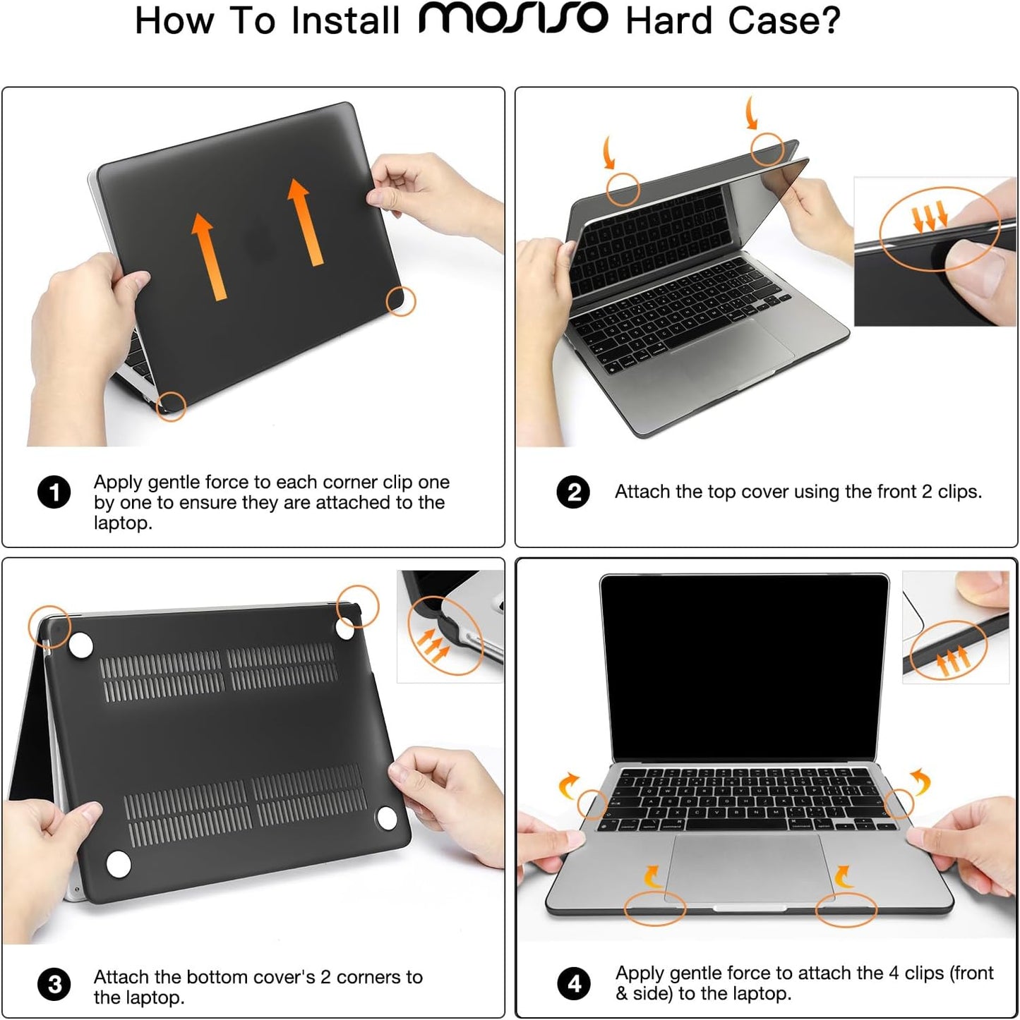 MOSISO Compatible with MacBook Air 13 inch Case 2025 2024 2023 2022 M4 A3240 M3 A3113 M2 A2681, Plastic Hard Shell&Keyboard Cover&Screen Film&Type C for MacBook Air 13.6 inch Case, Lavender Gray