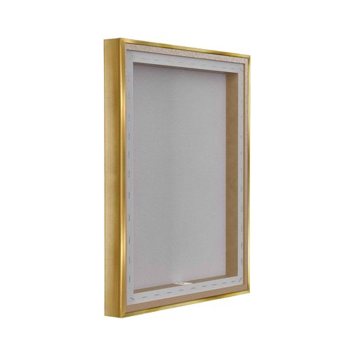 Stupell Industries Glam Fashion Book Set With Makeup, Design by Amanda Greenwood, 24 x 30, Gold Floater Framed