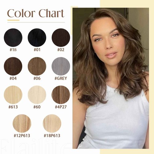 Elailite Hair Toppers for Women With Thinning Hair - Real Human Hair V3.0 Clip in Pieces 10 Inch Middle Parting for Loss Cover Gray Fine [Style-B] #60 Platinum Blonde