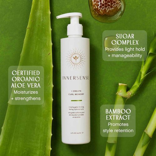 INNERSENSE Organic Beauty - I Create Curl Memory Gel Refill Pouch | Non-Toxic, Cruelty-Free Haircare (32 oz | 946 ml)