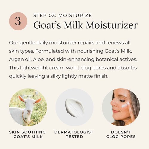Little Seed Farm Geranium Rose Bundle - Moisturizer + Soap + Elasticity Serum + Facial Mist Toner