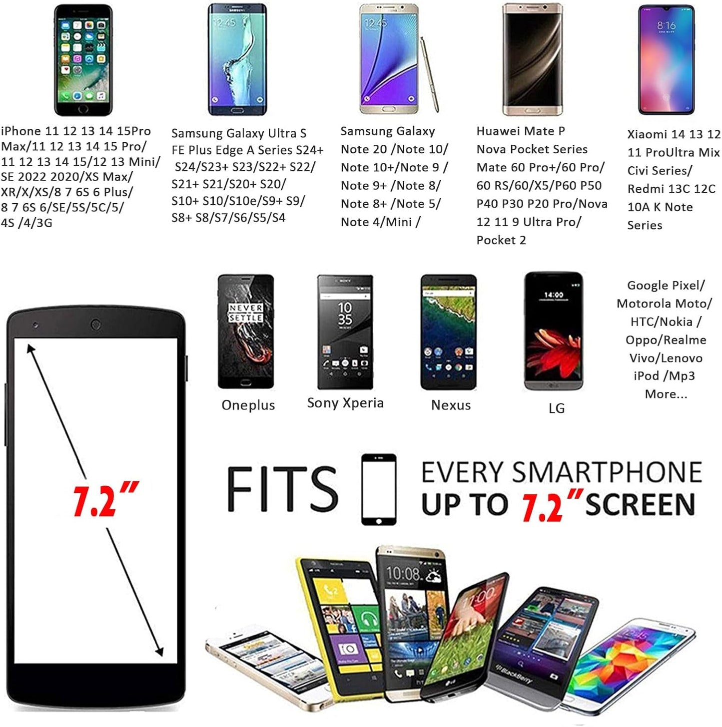 Phone Holder for Running Armband,Cell Phone Purse Small Crossbody Bags for Women Men Kids,iPhone 16 16e 15 14 13 12 11 Pro Max Xs Xr X Plus Mini Galaxy Ultra Plus S25 S24 Note Pouch Arm Bands