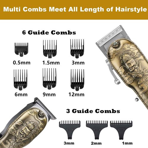 RESUXI Hair Clippers for Men & Electric Shavers Beard Trimmer for Men Set,Professional Barber Clippers T-Blade Hair Trimmer Electric Razor, Men’s Grooming Hair Cutting Kit