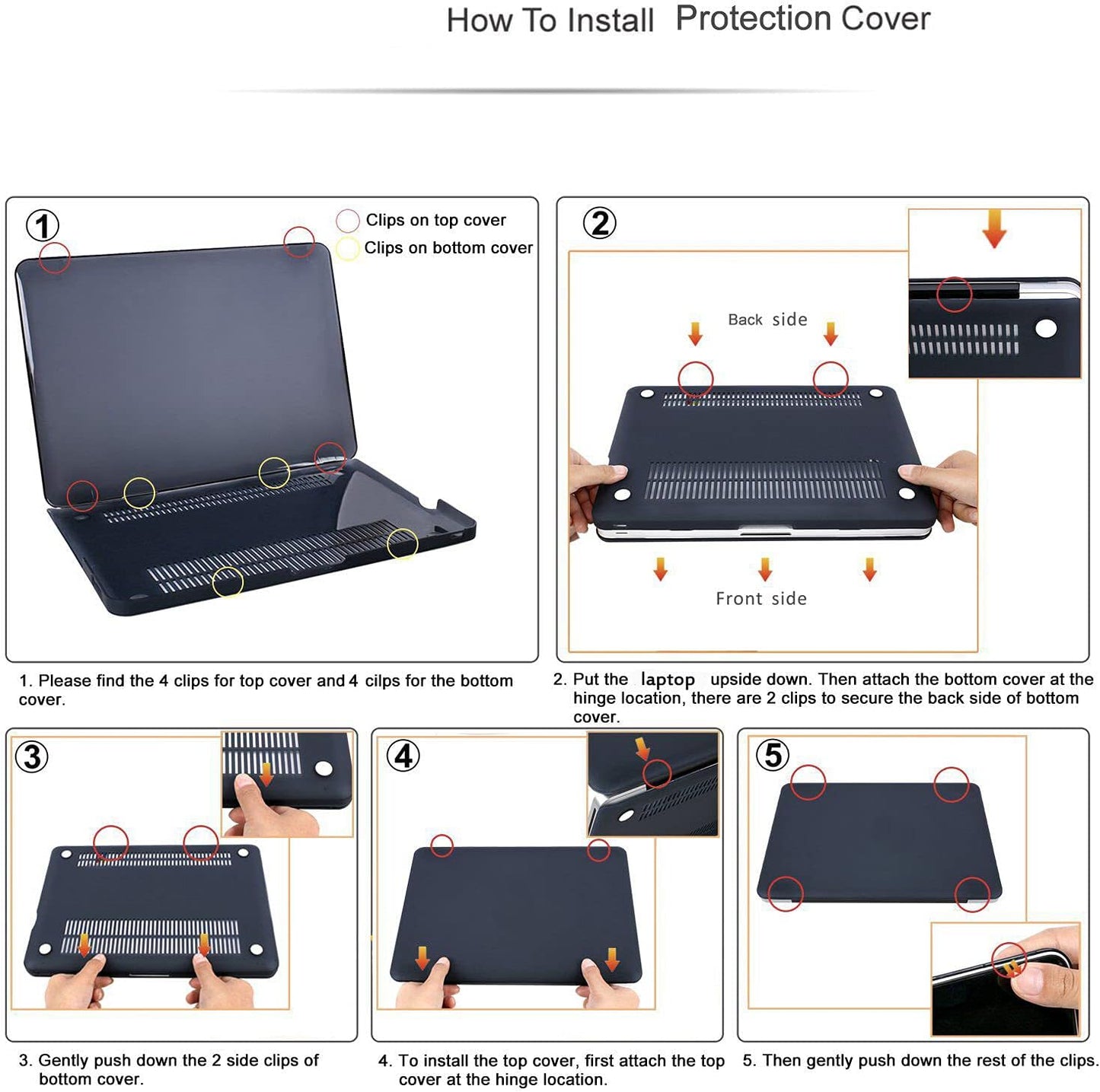 Black Gold Marble Laptop Cover Compatible with MacBook Air 13/13.3 Inch Case 2017 2016 2015 2014 2013 2012 2011 2010 A1466/A1369, AMCJJ Plastic Hard Shell Case & Keyboard Cover &Screen Protector