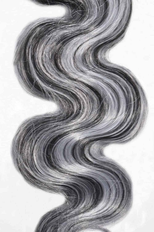 Condescension Human Hair Bundles P1B/GREY 24 26 28 inch Body Wave Human Hair Bundles Unprocessed Brazilian Virgin Quick Weave Hair for Black Women