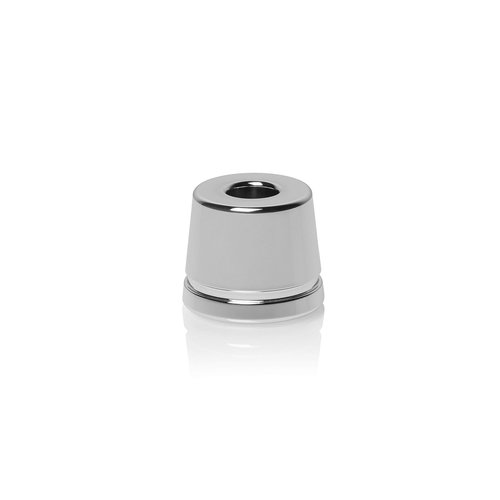 Rockwell 6C Razor & Stand Kit, White Chrome. Includes 6C Razor with 6 Adjustable Shave Settings and Matching Inkwell Stand