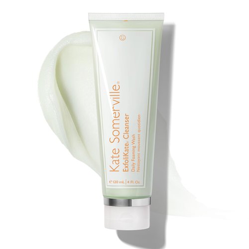 Kate Somerville ExfoliKate Cleanser – Daily Exfoliating Foaming Face Wash, Clinically Formulated Glycolic Acid and Lactic Acid Gentle Facial Scrub, 8 Fl Oz