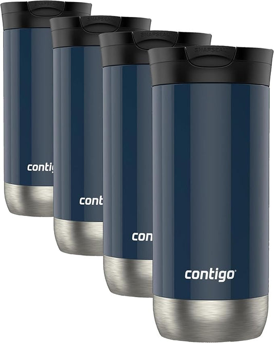 Contigo HuronTravel Mug Screw Cap Stainless Steel Drinking Cup