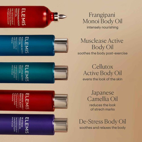 ELEMIS Active Body Concentrate Musclease 100ml, Revitalizing Massage Oil for Tired, Aching Muscles