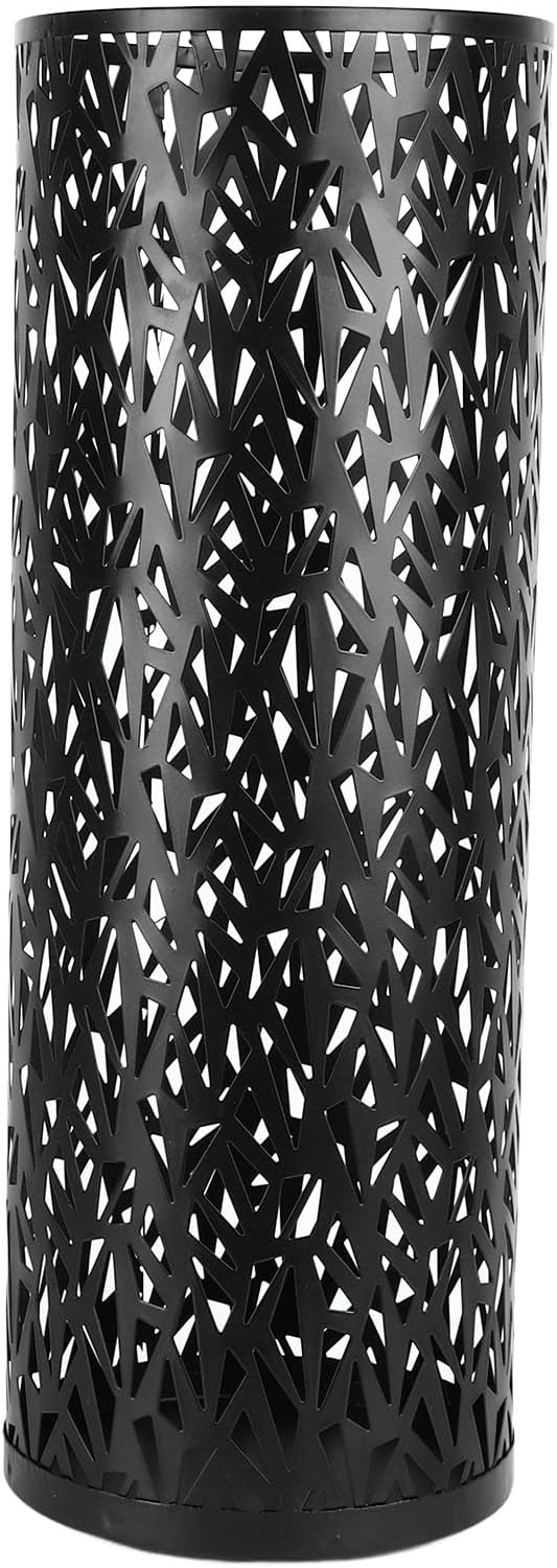 Semme Round Metal Umbrella Holder, and Watertight, Modern Design, Stable for Entryway, Office, Home Use (M)