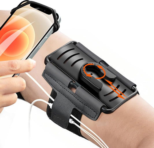 50 Pack Cell Phone Holder Armband - Reflective & Adjustable Wristband Strap Arm Bands Case Compatible with iPhone 16 15 14 13 12 Mini Pro Max Plus Samsung Galaxy Pixel for Workout Exercise Sports