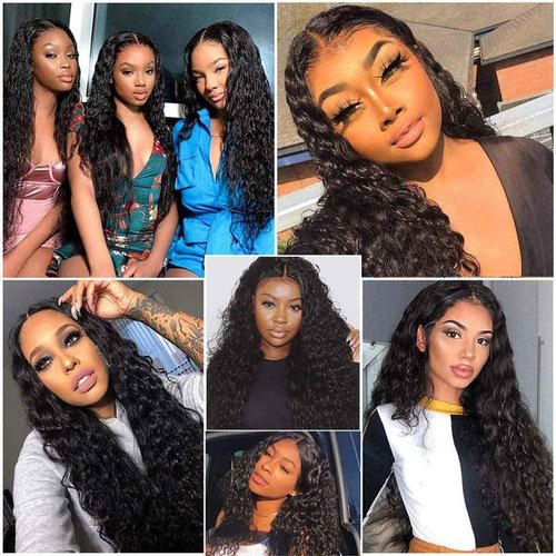 Burmese Curly Bundles Human Hair 16 18 20 Inches 3Pcs Curly Human Hair Bundles Water Wave with Spiral End Unprocessed Burmese Raw Hair Extension 3c4a Quick Weave Hair for Women Natural Color