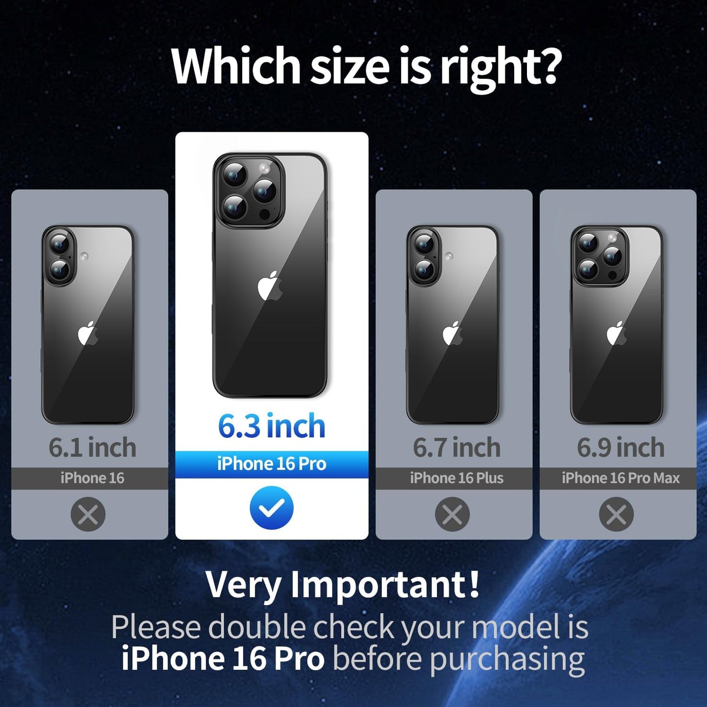 Camera Stand Case for iPhone 16 Pro, [Compatible with MagSafe] [Lens Cover] 2024 Version Military Grade Protective Soft Case for iPhone 16 Pro 6.3 inch Men Women, Black