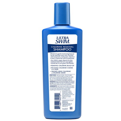 PACK OF 10 - UltraSwim Chlorine Removal Shampoo, 7 oz