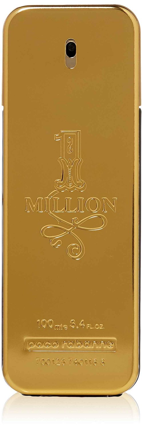 Paco Rabanne 1 Million for Men Eau de Toilette Spray, 3.4 Ounce