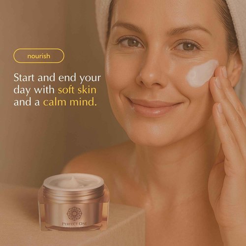 PERFECT ONE Japanese Skincare Trio: Niacinamide, Collagen & Hyaluronic Acid Set - Firming Facial Cream, Firming Body Cream & Bubble Cream Wash for Hydration and Nourishment