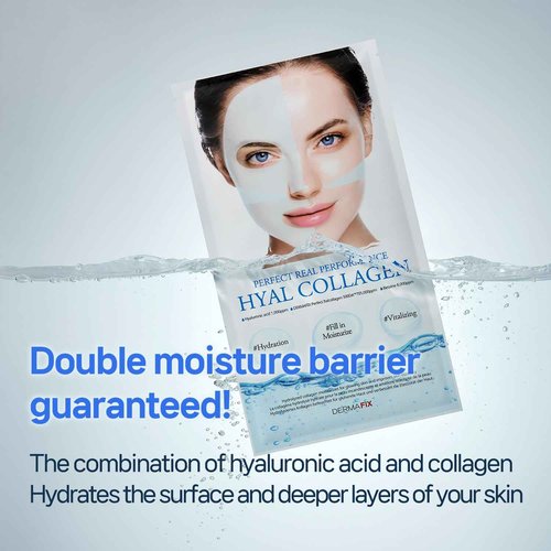 DERMAFIX Collagen Mask 2-Pack Bundle - REAL, HYAL