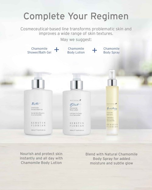 Kerstin Florian Chamomile Shower and Bath Gel | Aromatherapy Body Wash (32 fl oz)