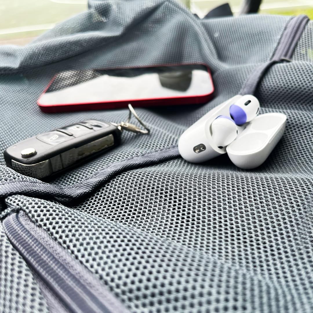 Comply Memory Foam Replacement Earbud Tips for Apple AirPods Pro 1 & 2 | Ultimate Comfort, Secure Fit, Superior Noise Isolation | Anti Slip, Prevent from Falling Out | Blue (S/M/L) (3 Pairs)
