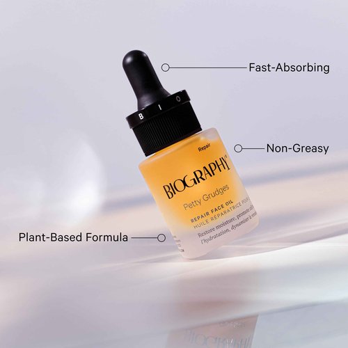 Facial Oil Gift Set- Skin Care Kit for Women- Smoothing, Quieting Moisturizer & Hydrator- Daily & Overnight Use- Beauty Travel Size Skincare Set- Ideal Gift for Women & Teens- Mini Bar by Biography