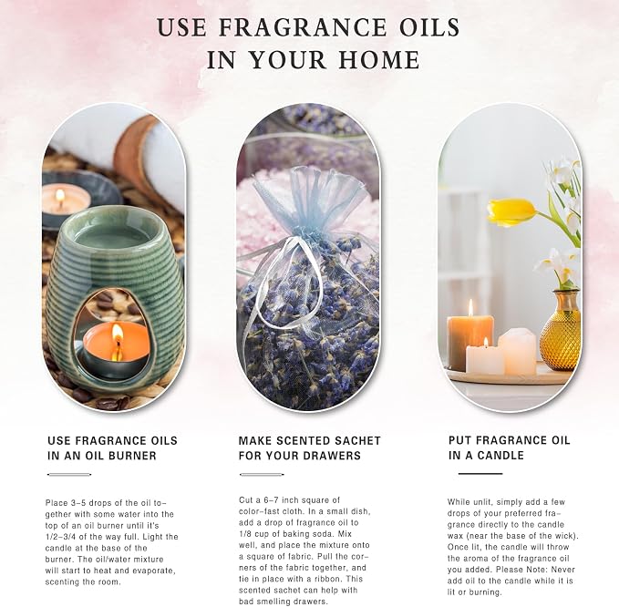 PHATOIL 3.38FL.OZ Strawberry Fragrance Oils for Aromatherapy, Essential Oils for Diffusers for Home, Perfect for Diffuser, Yoga, Skin Care, DIY Candle and Soap Making - 100ml