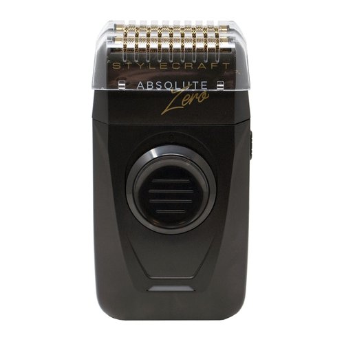 StyleCraft Absolute Zero Foil Shaver – Close, Smooth Shave with Retractable Precision Trimmer, USB-C, Cord/Cordless, Lightweight & Travel-Friendly