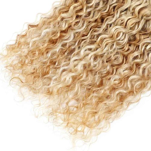 24 26 28 inch Blonde Bundles Human Hair 613 Water Wave Bundles P27/613 Human Hair Bundle Honey Blonde Bundle