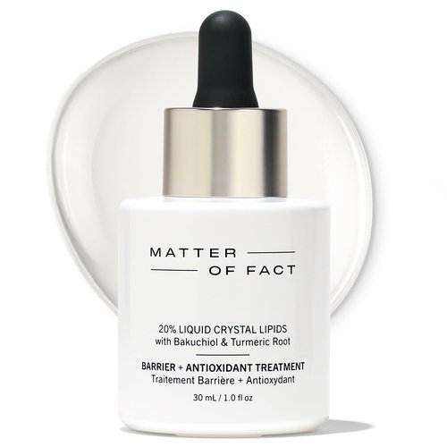 MATTER OF FACT Barrier + Antioxidant Treatment, Lipids, Bakuchiol & Squalane Oil Serum for Hydration and Skin Barrier Support, 30mL / 1.0 Fl Oz