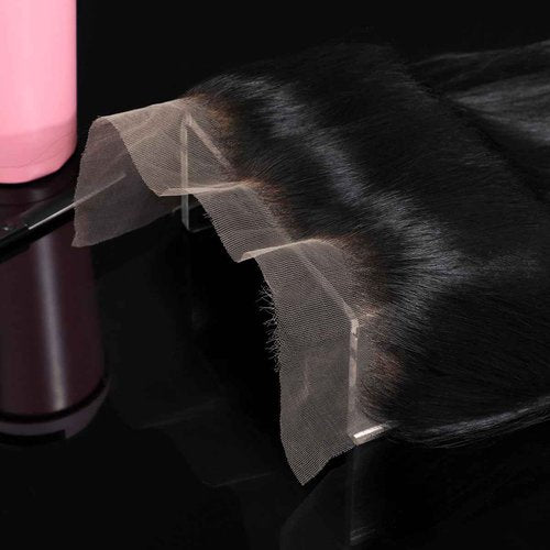 Knots Bleached CindiRiver 13x4 HD Lace Frontal - Pre Plucked Body Wave Virgin Human Hair With Invisible Real HD Lace, Natural Hairline Lace Frontal Only