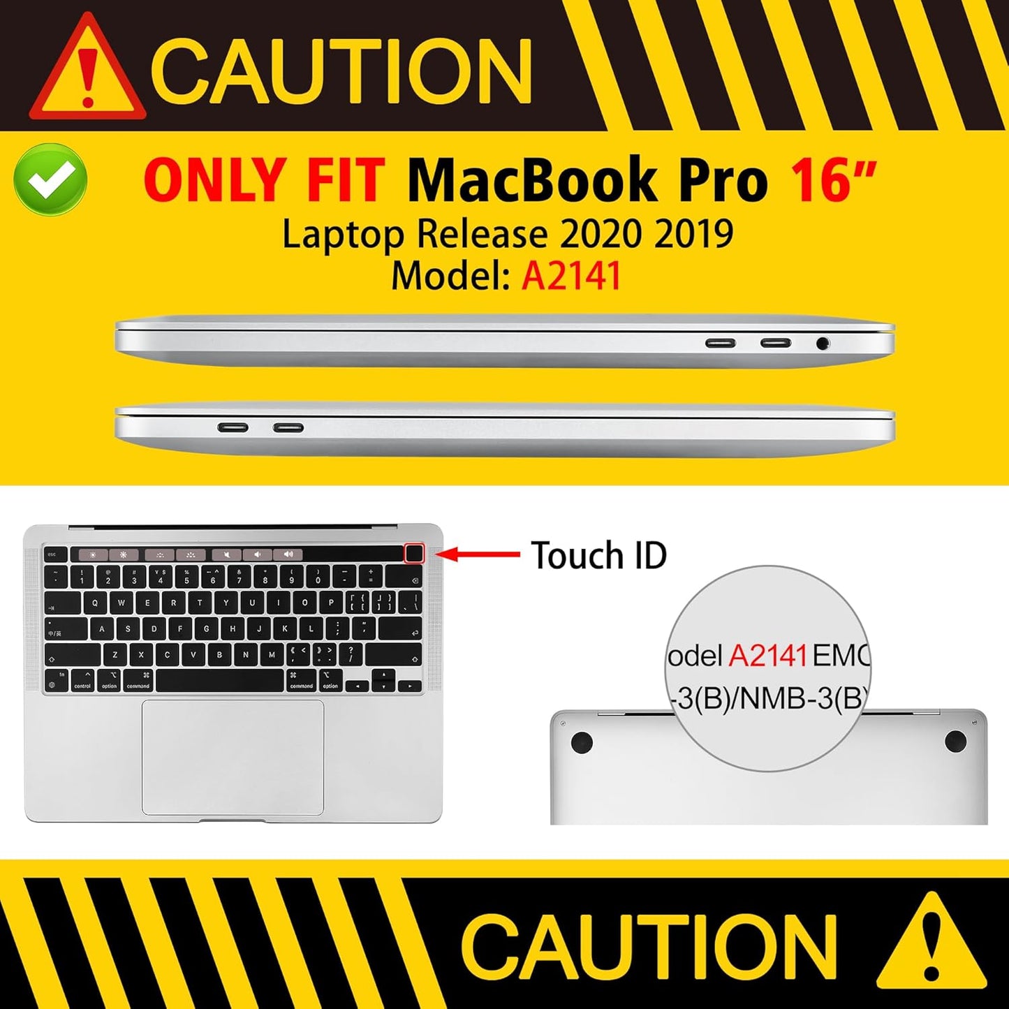for MacBook Pro 16 inch Case 2019 2020 Release Model A2141, Plastic Hard Shell Cover with Keyboard Cover for MacBook Pro 16 inch with Touch Bar & Touch ID - Watercolor Floral