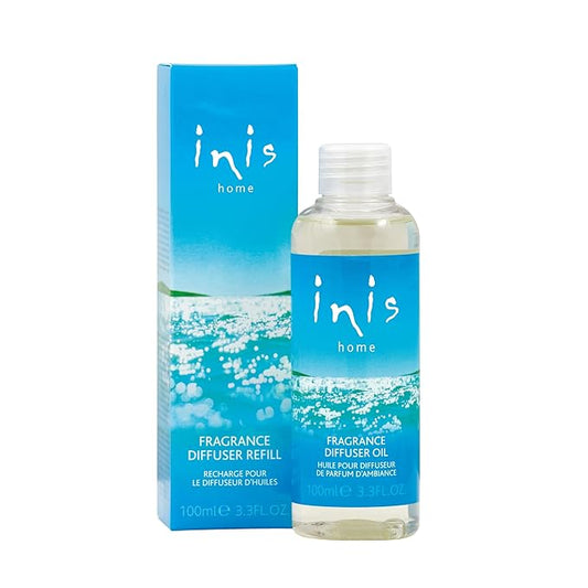 Inis the Energy of the Sea - Reed Diffuser Oil Refill, Replacement Diffuser Oil for Existing Inis Diffusers, Long Lasting Clean Ocean Fresh Aquatic Home Fragrance, 3.3 fl oz
