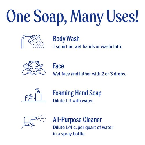 Dr. Bronner's Pure-Castile Magic Soap Liquid (Tea Tree, 1 Gallon) – Made with Regenerative Organic Oils, 18-in-1 Uses for Face, Hair, Laundry, Dishes, Hand Soaps & Body Wash – Natural, Vegan, Non-GMO