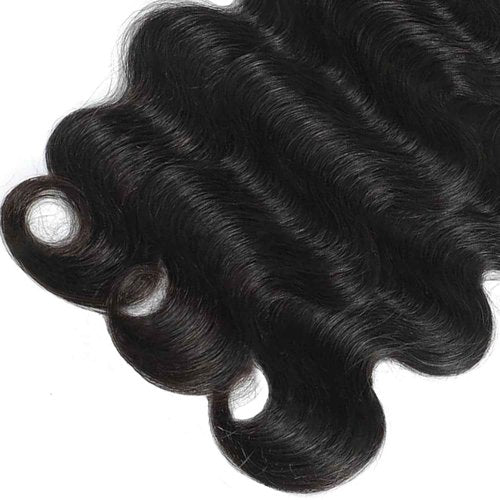 Giginger Brazilian Human Hair Bundles 24 26 28 Inch Body Wave Bundles Human Hair Natural Black Unprocessed Virgin Quick Weave Hair for Black Women