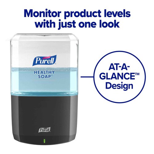 PURELL Brand HEALTHY SOAP Lotion Handwash, Clean & Fresh Scent, 1200 mL Refill for PURELL ES6 Automatic Soap Dispenser (Pack of 2) - 6495-02 - Manufactured by GOJO, Inc.
