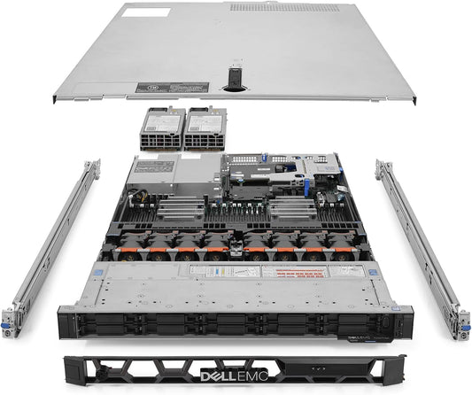 Dell PowerEdge R640 NVMe Server 2.30Ghz 24-Core 128GB RAM 10x 1.6TB NVMe SSD (Renewed)